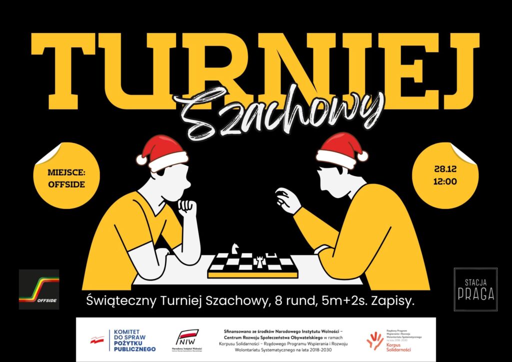 Turniej szachowy – zapowiedź!